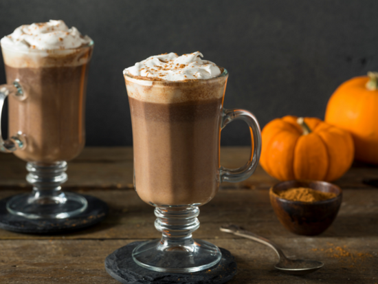 Pumpkin Spice Hot Cacao Drink