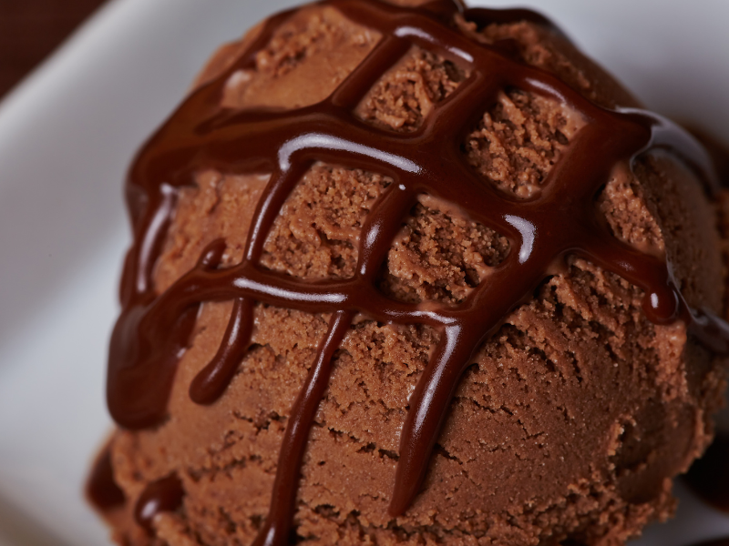Real Chocolate Ice Cream!