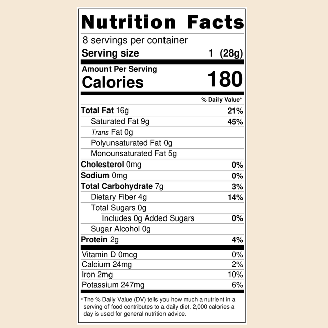Ceremonial Cacao, Organic, 100% Zorzal, 8oz Flakes