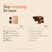 Ceremonial Cacao, Organic, 100% Zorzal, 8oz Flakes