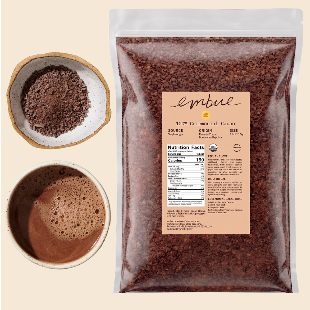 Ceremonial Cacao, Flakes, Zorzal Dominican Republic
