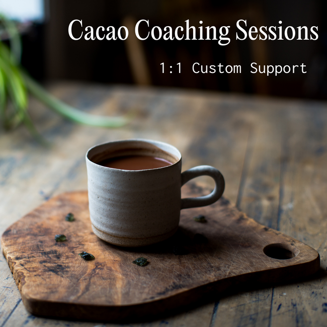 Cacao Ceremony Coaching: 1 hr